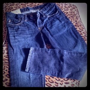 ABERCROMBIE 100%cotton Jeans 31/30 dark blue